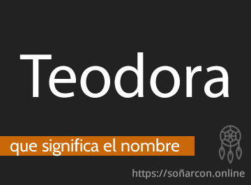 que significa el nombre teodora