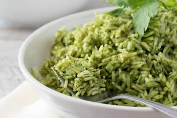arroz verde