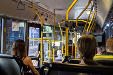 ir en autobús