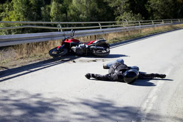 soñar con ver un accidente de moto