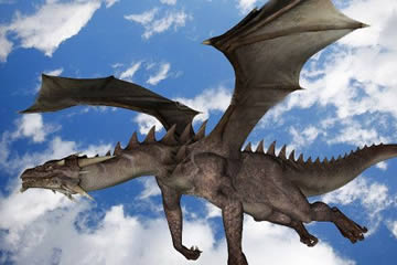 Qué significa soñar con dragones volando