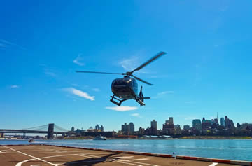 helicóptero que aterriza