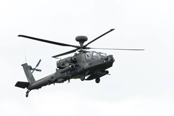 helicópteros en el cielo