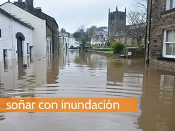 soñar con una inundación