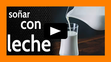 soñar con leche