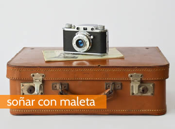 no guardes sentimientos si sueñas con maletas