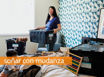 soñar con mudanza