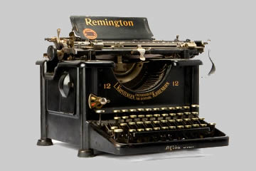 Qué significa soñar con máquina de escribir antigua