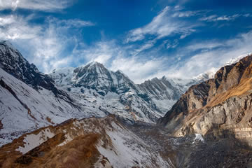 que significa soñar con montañas nevadas