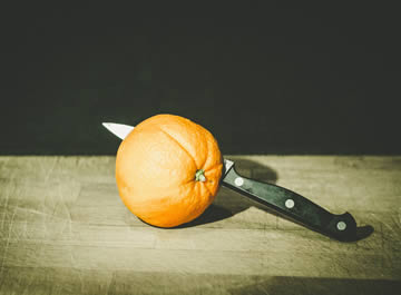 cortar naranjas
