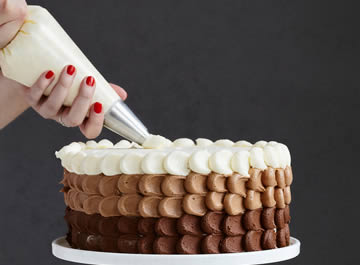 hacer un pastel