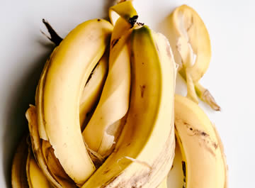 cáscara de plátano