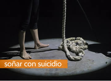 soñar con suicidio