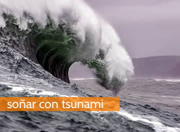 Soñar con tsunami
