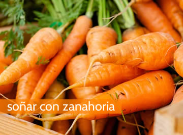 Soñar con zanahorias