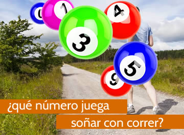 que numero juega soñar con correr