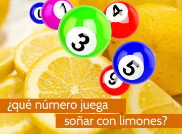 que numero juega soñar con limones