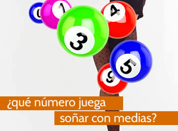 que numero juega soñar con medias