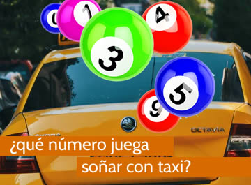 que numero juega soñar con taxi